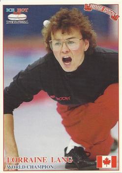 1993 Ice Hot International #46 Lorraine Lang Front